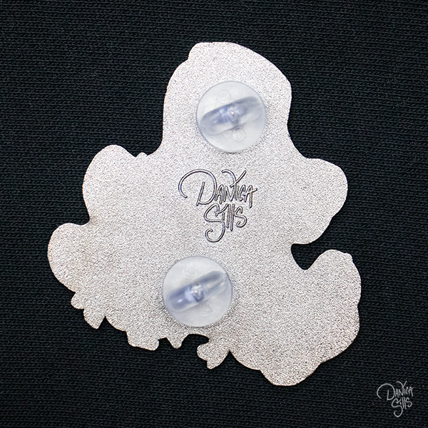 Sleeping Bones ☾ Hard Enamel Pin